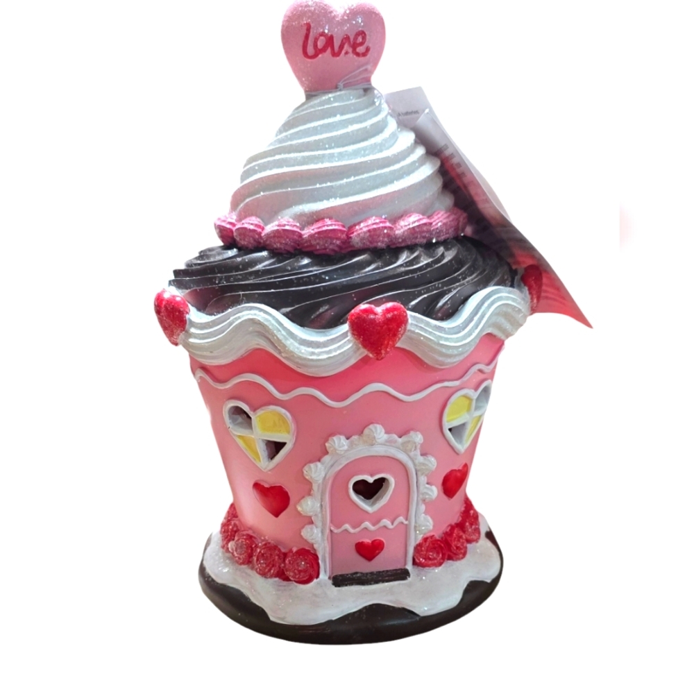 Love & Cupcakes Valentine Decoration NWT